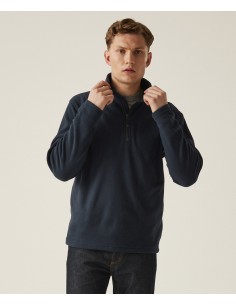 R-TRF636-Honestly Made Recycled Half Zip Fleece 2